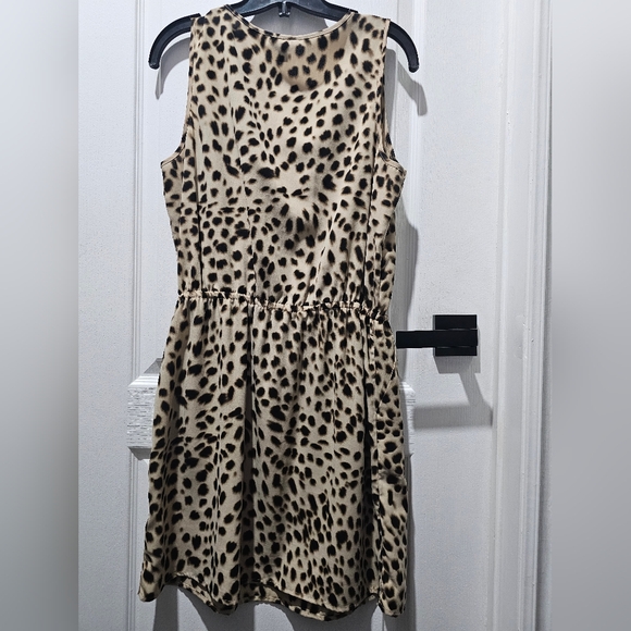 Guess Leopard Print Sleeveless Dress - Picture 2 of 5